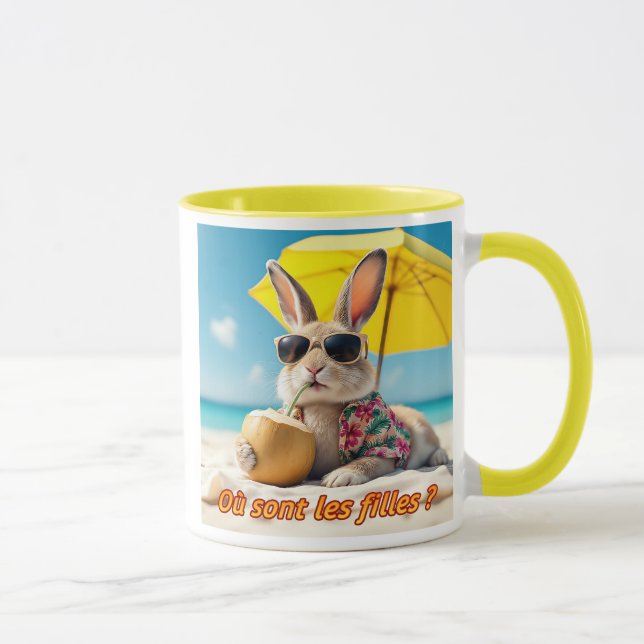 Il est chaud le lapin. mugg (Höger)