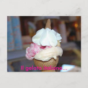 Il gelato italiano.. vykort