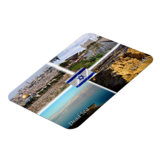 IL Israel - Jerusalem - Tel Aviv - Dead Sea - Magnet (Vänstra Sidan)
