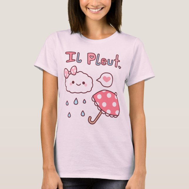 ’Il Pleut’ Tee (Framsida)