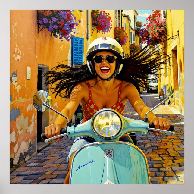  “Il riso del vento” (Laughter of the Wind) Poster (Framsidan)