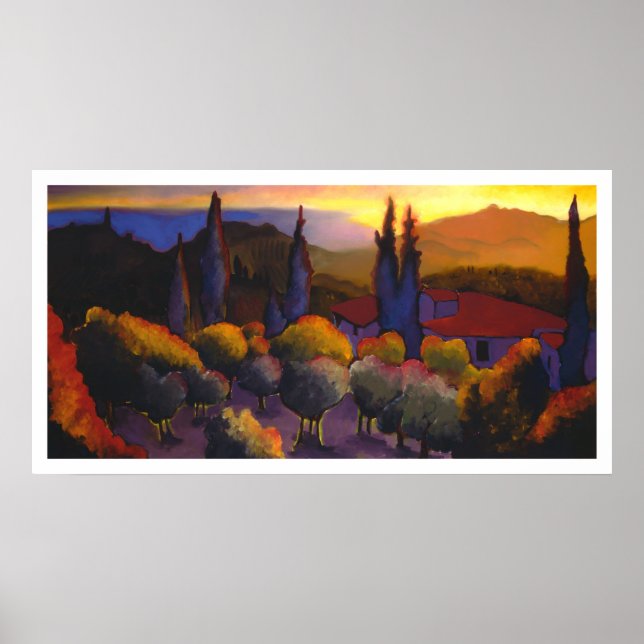 Il tramonto da Casa Cares Poster (Framsidan)