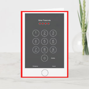 Ila det mobila hälsningkortet helgkort