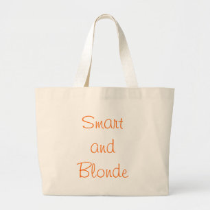 Ila och blondinen jumbo tygkasse