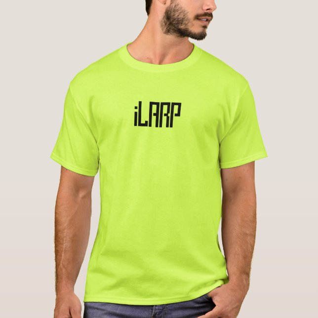 iLARP - den Linkrot nerden utrustar T-shirt (Framsida)