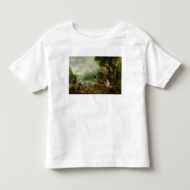 Ilastning för Cythera, 1717 T-shirt (Framsida)