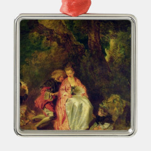 Ilastning för Cythera, c.1717 Julgransprydnad Metall