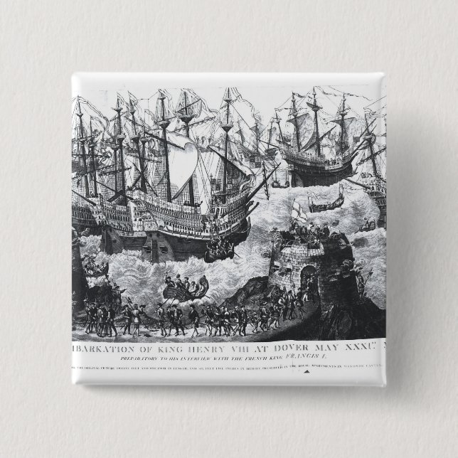 Ilastningen av Henry VIII på Dover Knapp (Framsida)