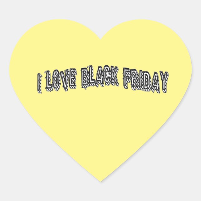 ILBF-Rand Hjärtformat Klistermärke (Framsida)