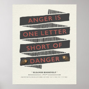 Ilcitat av Eleanor Roosevelt Poster