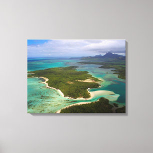 Ile Aux Cerfs, Mauritius Canvastryck