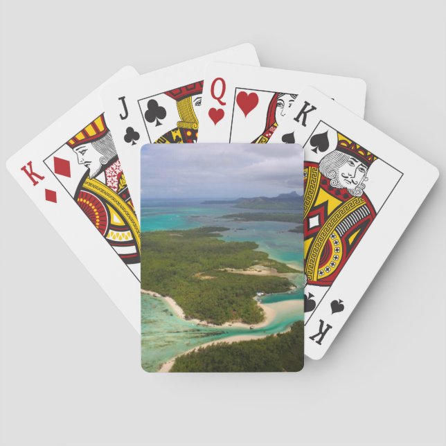 Ile Aux Cerfs, Mauritius Kortlek (Baksidan)