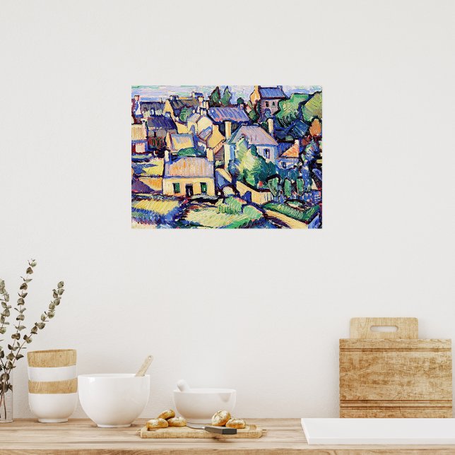 Ile de Brehat av Samuel Peploe, Poster (Kök)