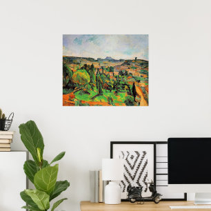 Ile de France landskap, finkonst, Poster