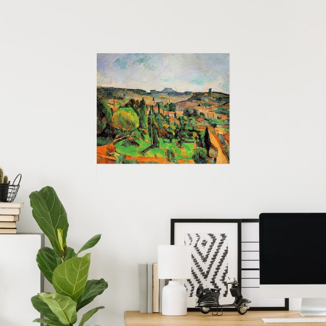 Ile de France landskap, finkonst, Poster (Hemmakontoret)