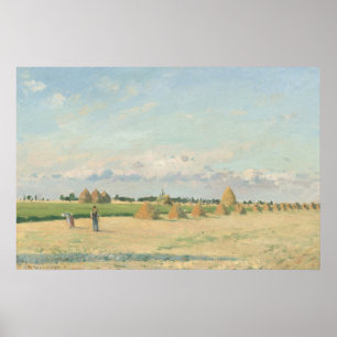 Ile-de-Frankrike - Camille Pissarro Fine Art Poster