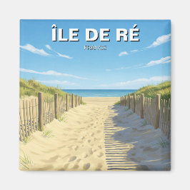 Île de Ré Frankrike Travel Magnet