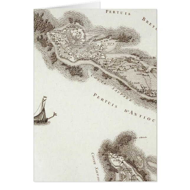 Ile de Re Hälsningskort (Framsidan)