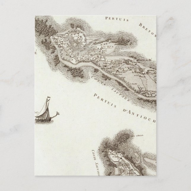 Ile de Re Vykort (Framsida)