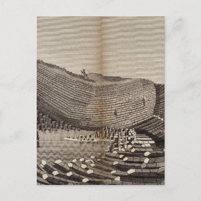 Ile de Staffa Vykort (Framsida)