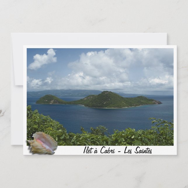Ilet à  cabri- Les Saintes- Guadeloupes (Framsida)