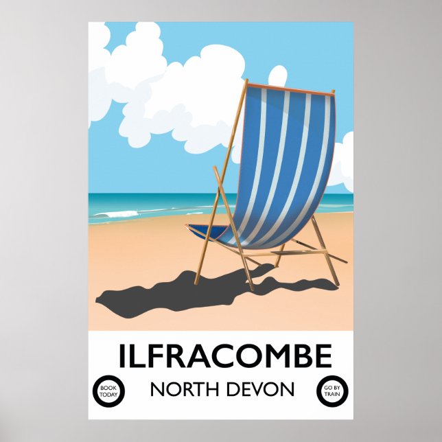 Ilfracombe North Devon resematerial Poster (Framsidan)