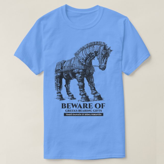 Iliad Homer 10 T Shirt (Design framsida)