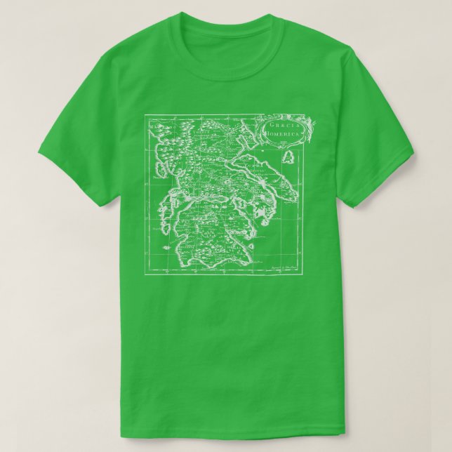 Iliad Homer 4 T Shirt (Design framsida)