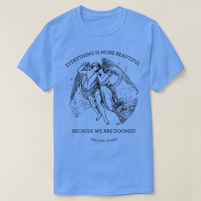 Iliad Homer 8 T Shirt (Design framsida)
