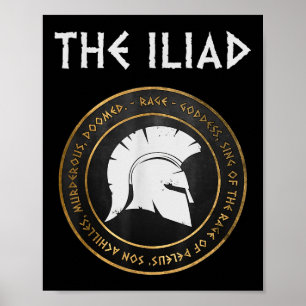 Iliadskheten i Achilles Trojan Krig Poster