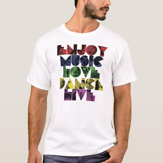 iLike i färg T Shirt (Framsida)