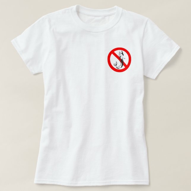 Iliza Shlesinger #NoMermaids#Blance Tee (Design framsida)