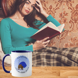 I'll be under a blanket with a book mugg