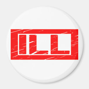 Ill Frimärke Magnet