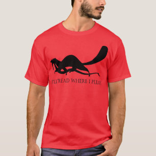 Ill Gå var jag vill tända T Shirt