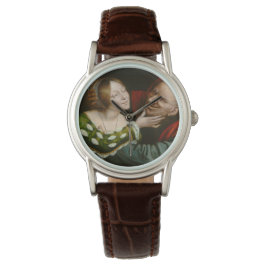 Ill-Matched Älskare (av Quentin Massys) Armbandsur