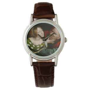 Ill-Matched Älskare (av Quentin Massys) Armbandsur