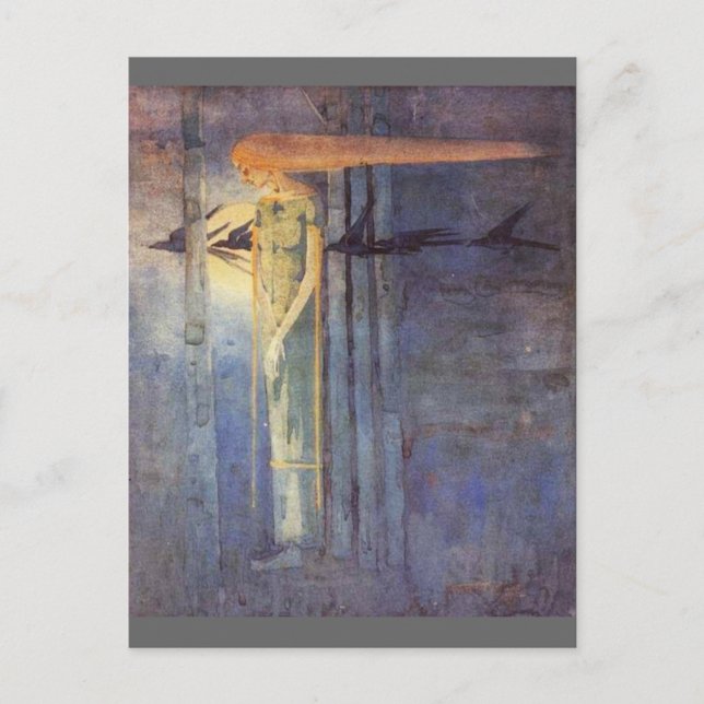 Ill Omen ( 1893 ) Vykort (Framsida)