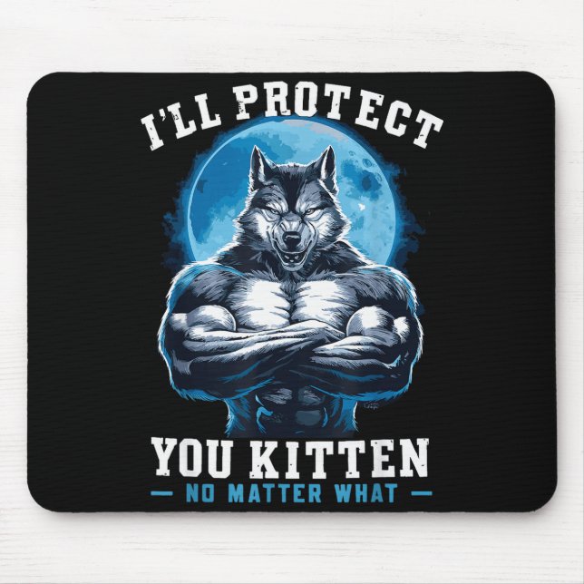 I'll Protect You Kitten No What Alpha Wolf  Musmatta (Framsidan)