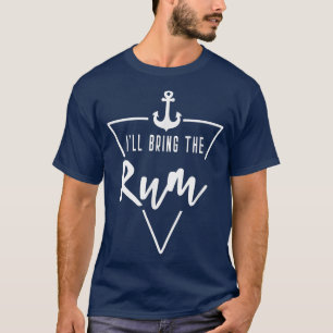 Ill-ta med sig en Bride Bridesmaid Boat Beach Crui T Shirt
