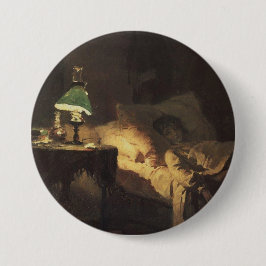 Ill Woman (av Vasily Polenov) Knapp