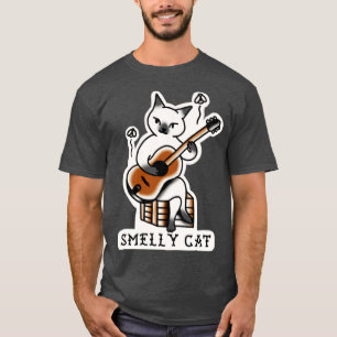 illaluktande katt t shirt