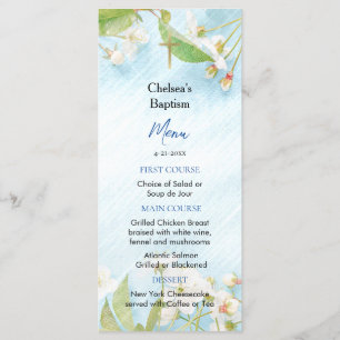 Illamående Ortodox Christian Baptism Meny