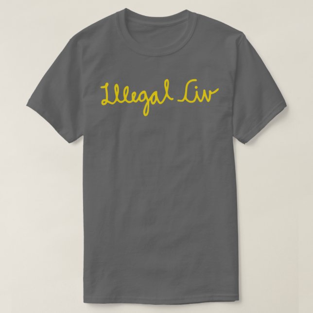 Illegal Civilisation Skateboard 1 T Shirt (Design framsida)