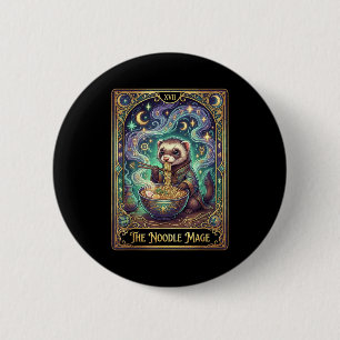 Iller äter Ramen Tarotkort Japansk Kawaii Husdjur Knapp