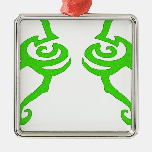 Illidan runadesign julgransprydnad metall (Framsidan)