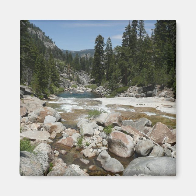 Illilouette Creek i Yosemite National Park Magnet (Framsidan)