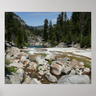 Illilouette Creek i Yosemite National Park Poster