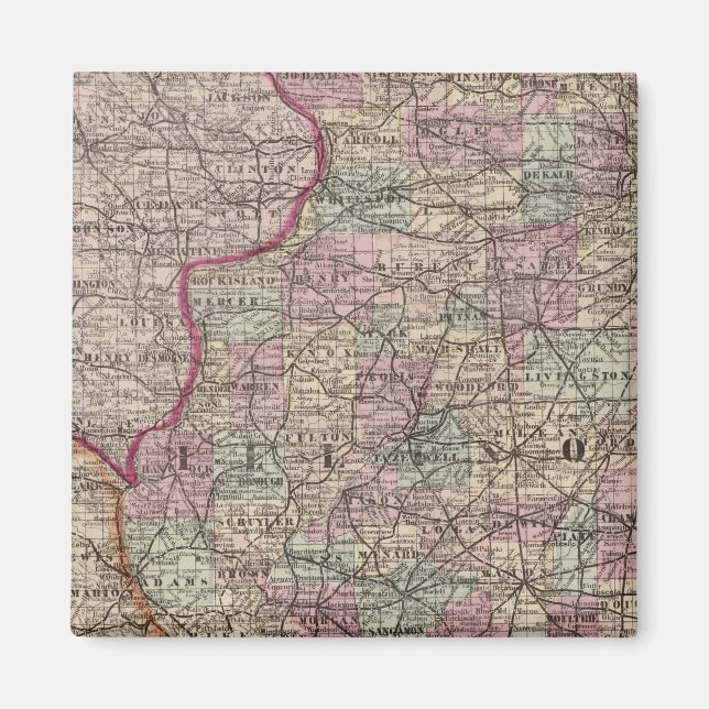 Illinois 10 magnet (Framsidan)