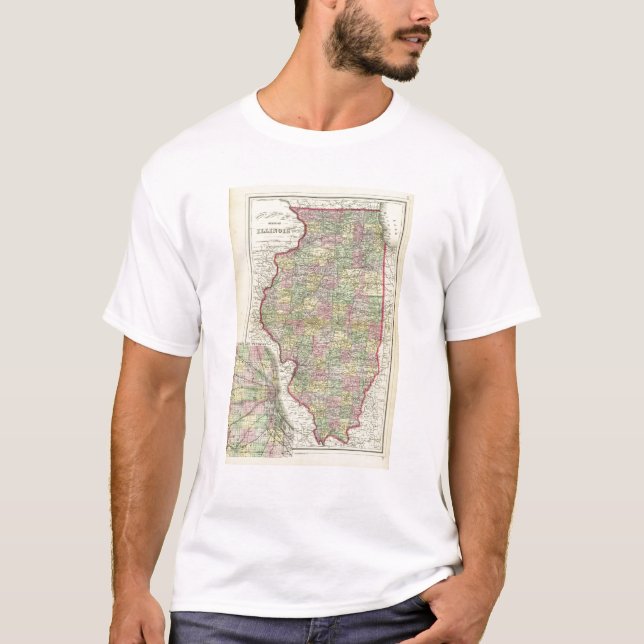 Illinois 10 tee (Framsida)